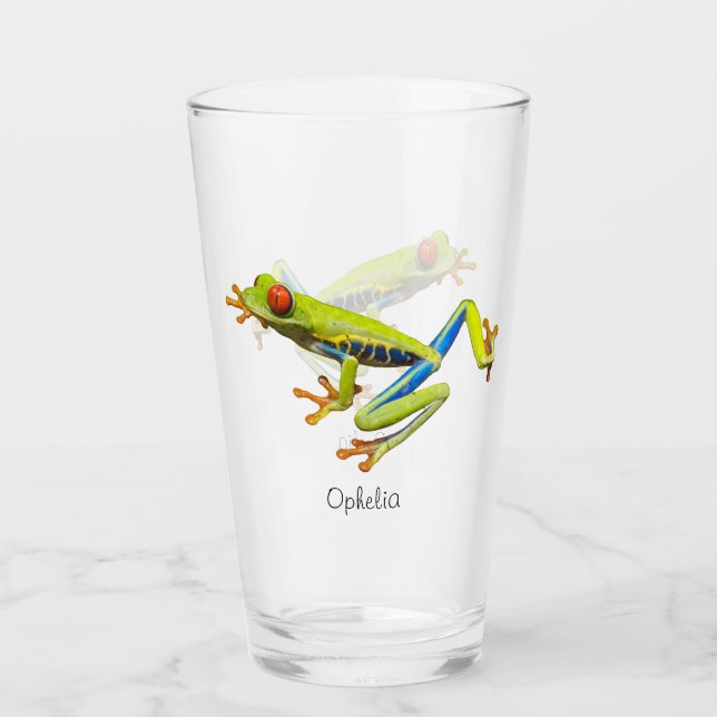 Tree Frog Glass (Front)