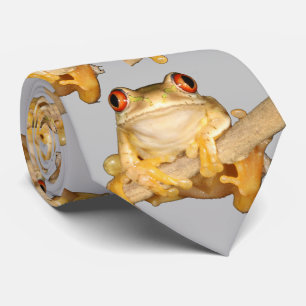 Tree Frog Neck Tie