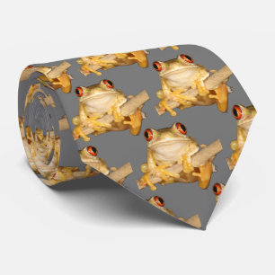 Tree Frog Neck Tie