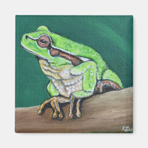 Tree Frog Painting Magnet