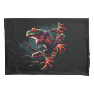 Tree frog pillowcase