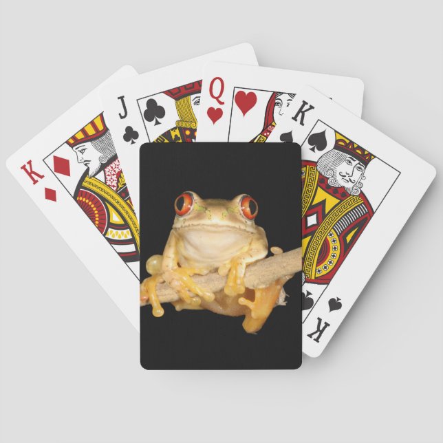 Tree Frog Playing Cards (Back)