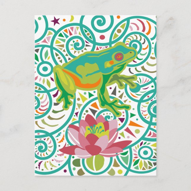 Tree Frog Postcard (Front)