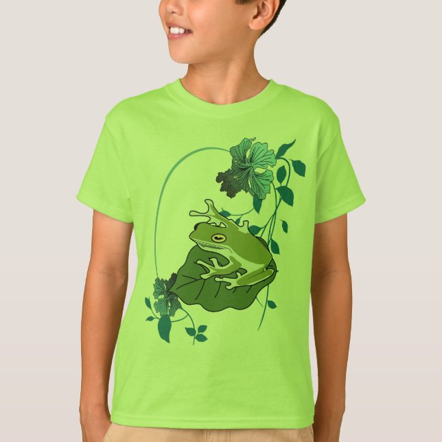 tree frog T-Shirt (Front)