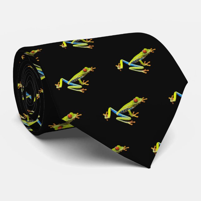 Tree Frog Tie (Rolled)
