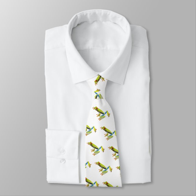 Tree Frog Tie (Tied)