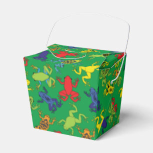 Tree Frogs Kids Birthday Cute Favour Box