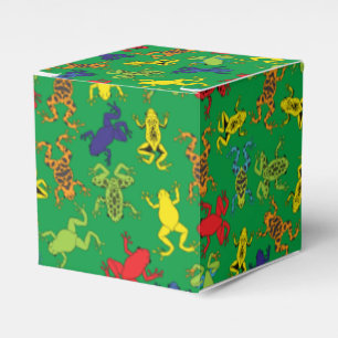 Tree Frogs Kids Birthday Cute Favour Box