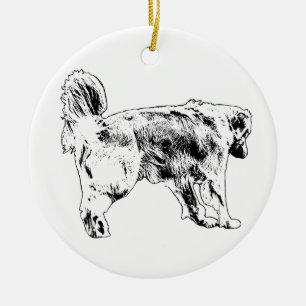 Tree-Glow Stride Charm Ceramic Tree Decoration