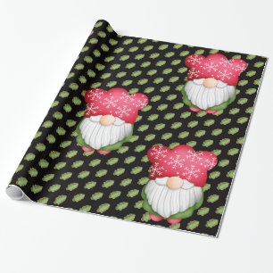 Tree Gnome Customise Colour Wrapping Paper