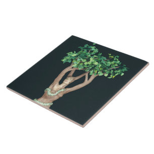 Tree Goddess Ceramic Tile