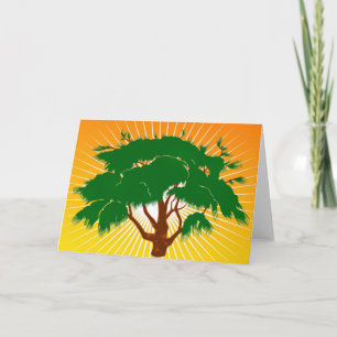 Tree Greeting Card