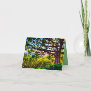 Tree Hideaway Card