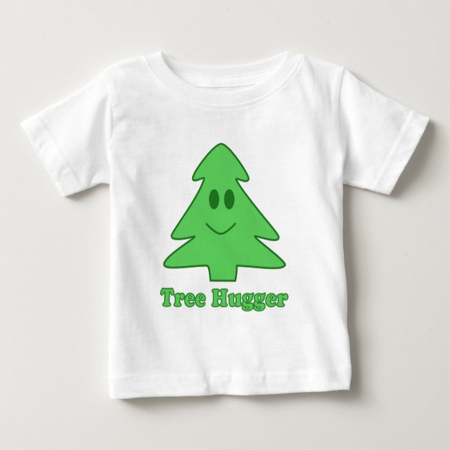 Tree Hugger Baby T-Shirt (Front)