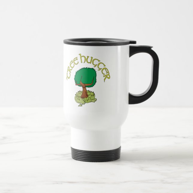 Tree Hugger Dragon Travel/Commuter Mug (Right)