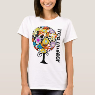 Tree Hugger - Flower Tree Organic T-shirts