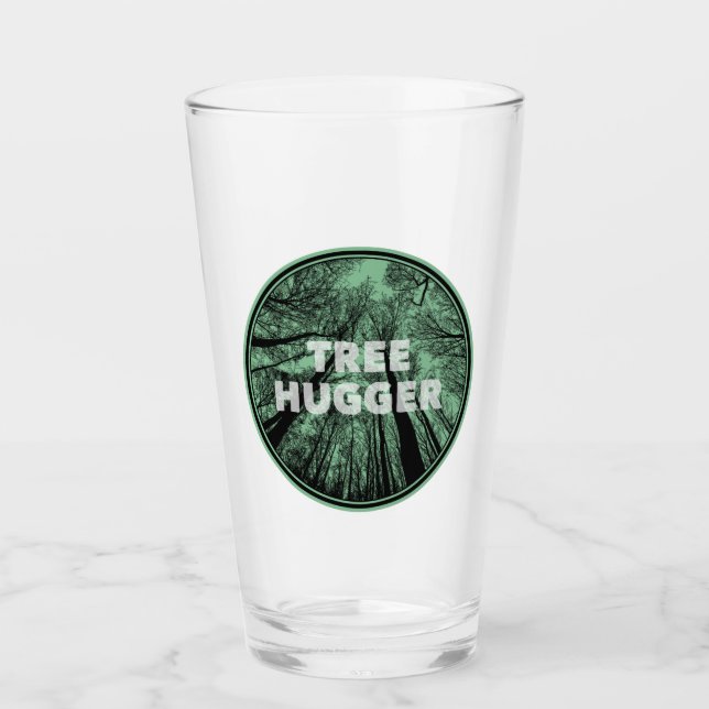 Tree Hugger Green Glass (Front)