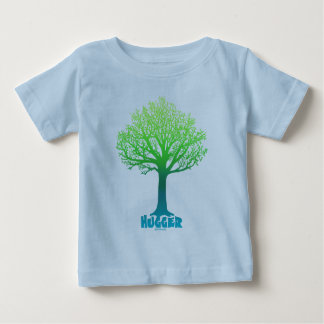 Tree Hugger green rainbow Baby T-Shirt