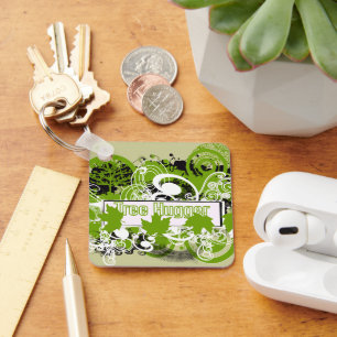 Tree Hugger Key Ring