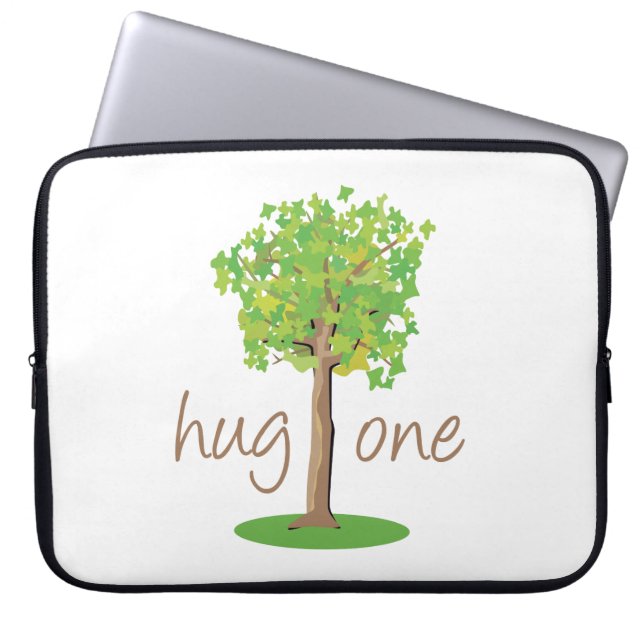 Tree Hugger Laptop Sleeve (Front)