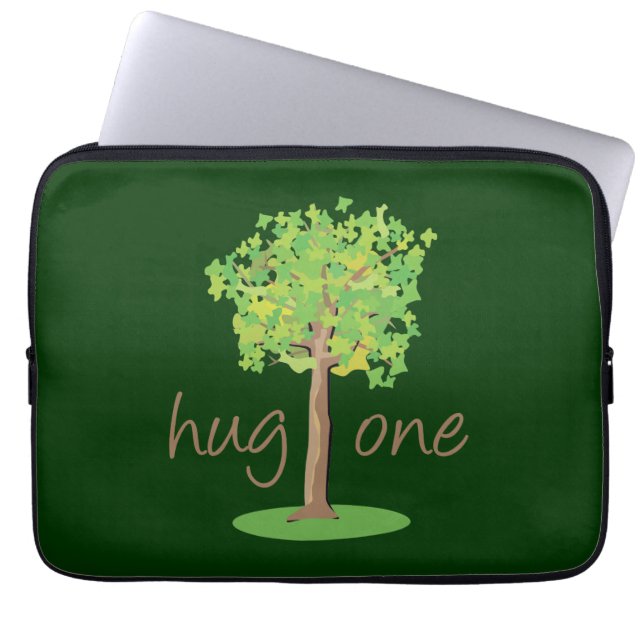 Tree Hugger Laptop Sleeve (Front)