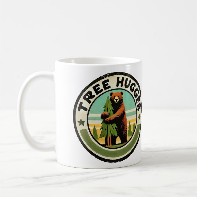 Tree hugger Nature Bear Lovers                    Coffee Mug (Left)