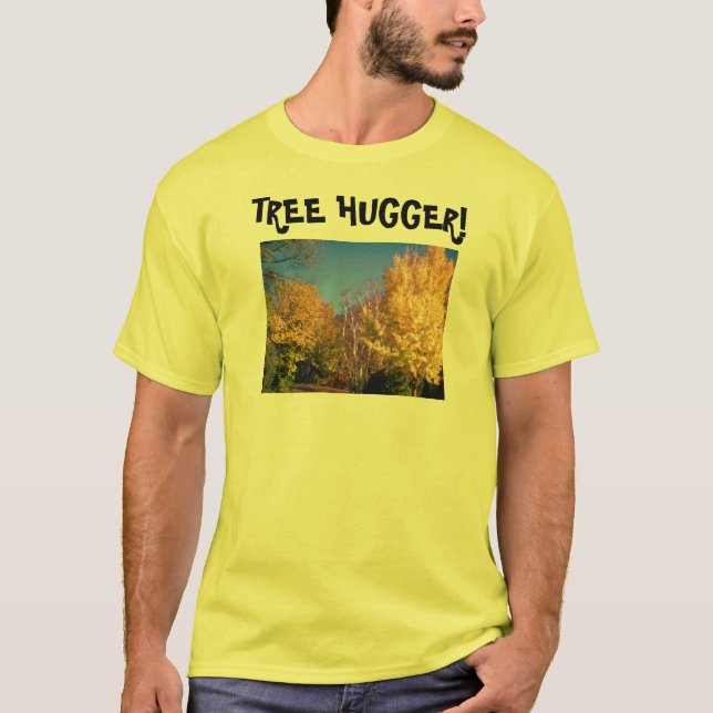 TREE HUGGER, NATURE LOVER tee (Front)
