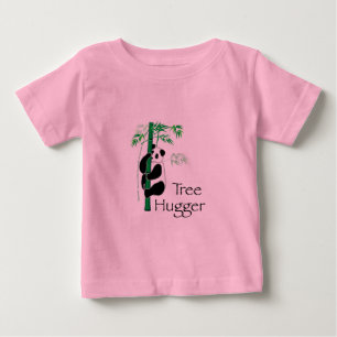 Tree Hugger Panda Baby T-Shirt