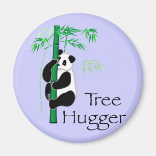 Tree Hugger Panda Magnet