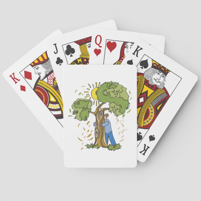 Tree Hugger Playing Cards (Back)
