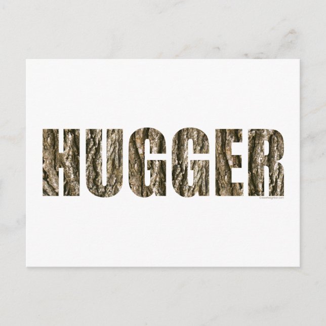 Tree Hugger Postcard (Front)
