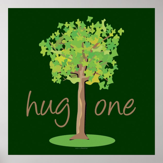 Tree Hugger Poster (Front)