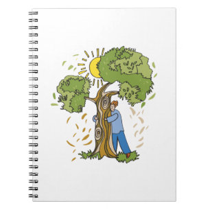 Tree Hugger Spiral Notebook