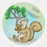 Tree Hugger! Squirrel