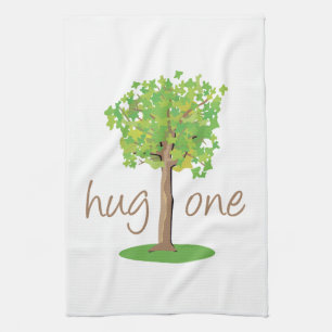 Tree Hugger Tea Towel