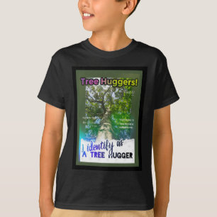 Tree Huggers Extraordinaire. Zine Cover  T-Shirt