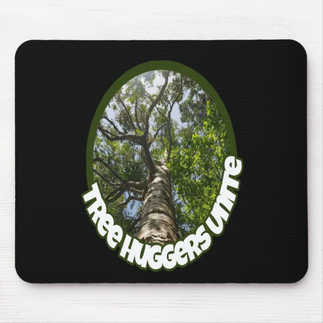 Tree Huggers Unite. I Identify As A Hugger Of Mouse Pad (Front)