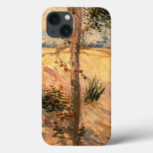 Tree in a Field on a Sunny Day by Vincent van Gogh iPhone 13 Case