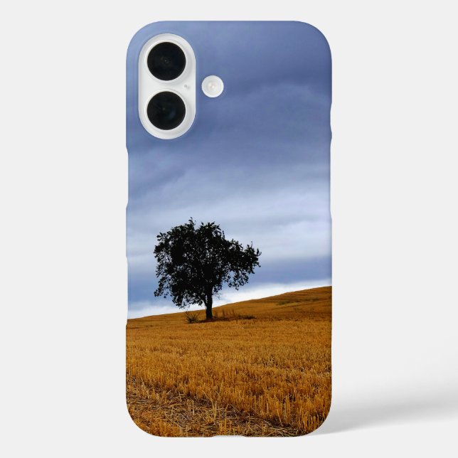 Tree in a wheat field Case-Mate iPhone case (Back)