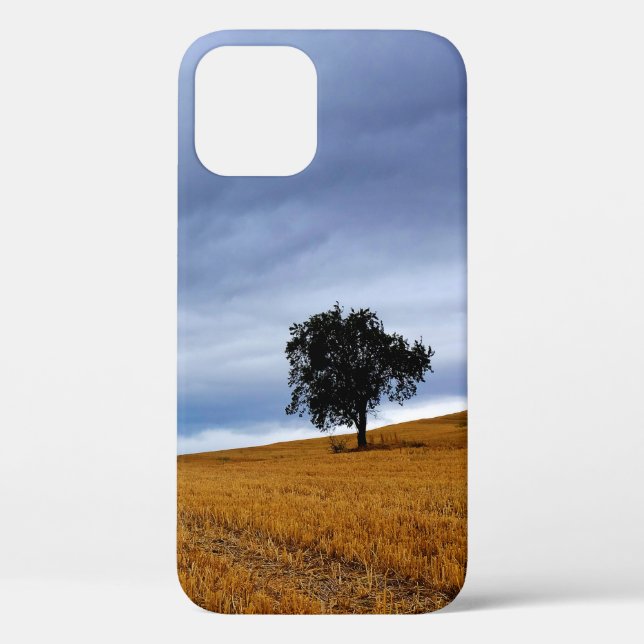 Tree in a wheat field Case-Mate iPhone case (Back)