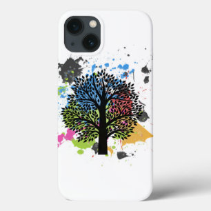 Tree in colours iPhone 13 case
