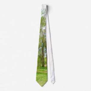 Tree in Nature Tie