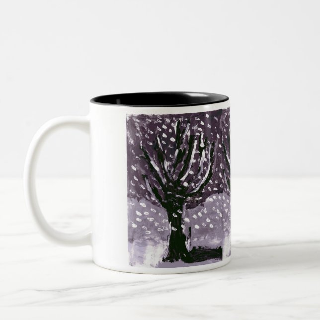 Tree in Snow mug (Left)