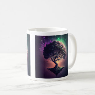 Tree in Space Classic Mug, 11 oz Coffee Mug