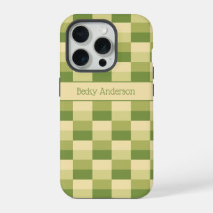 Tree In The Desert Colours with Name iPhone 15 Pro Case