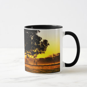 Tree in the Morning Mug
