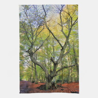 Tree In The Woods Tea Towel