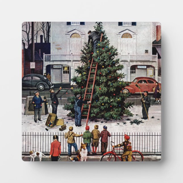 Tree in Town Square Plaque (Front)