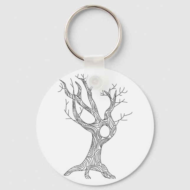 Tree Key Ring (Front)