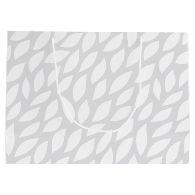 tree leave large gift bag (Back)